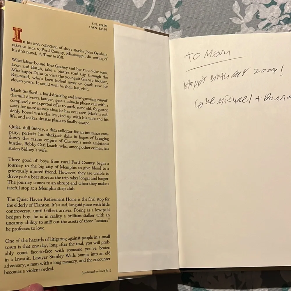 Ford County: Short Stories by John Grisham First Edition Hardcover EUC